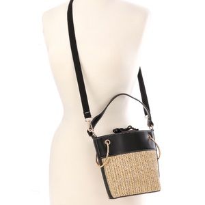 Brand New✨ Tulum Woven Bucket Crossbody Purse 😍